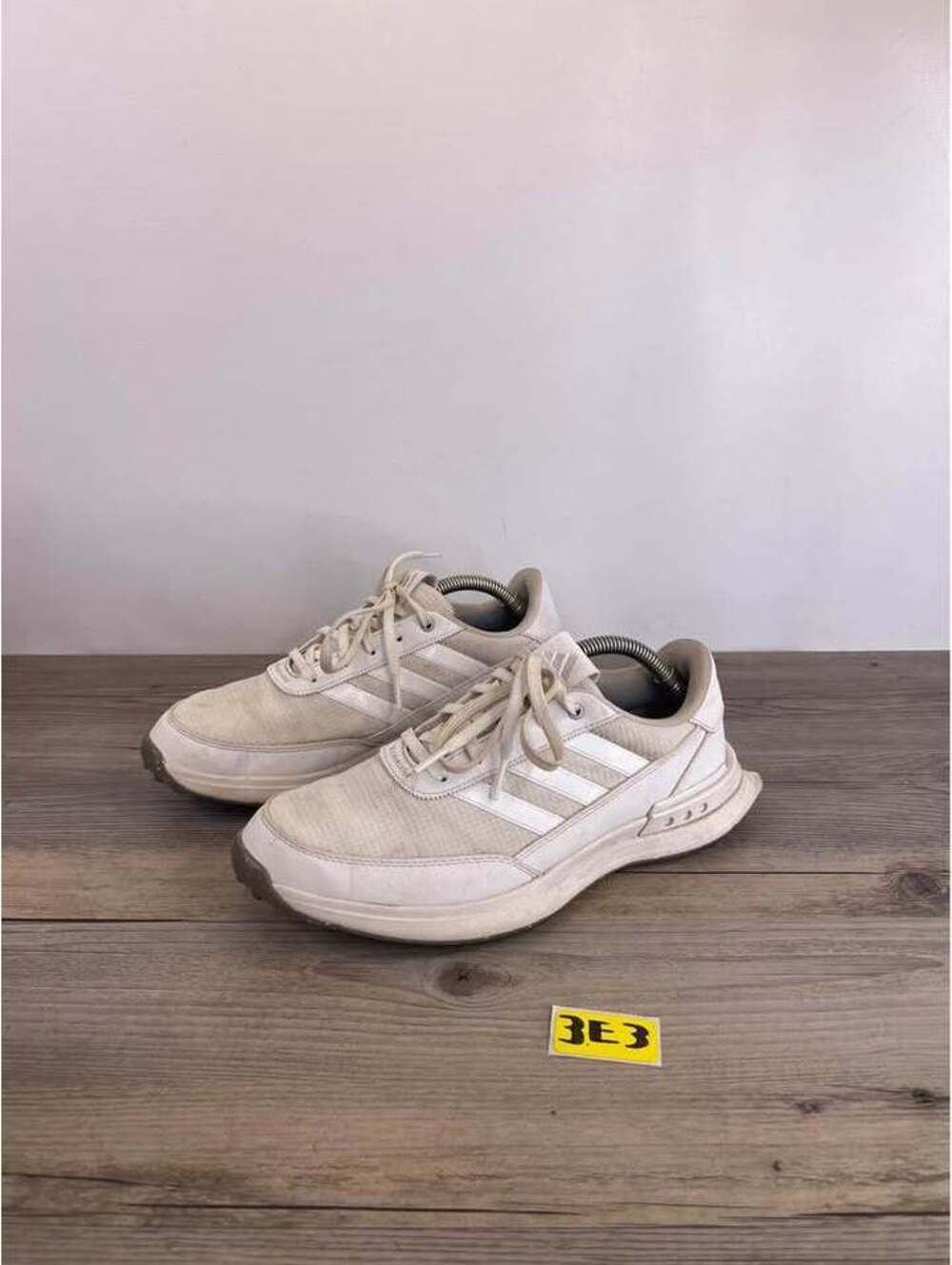 Adidas Spikeless Golf Shoes White Off White Womens Size 7.5 IF0316